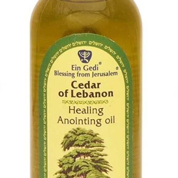 Ein Gedi Cedar Of Lebanon Healing Anointing Oil 1oz Made In Israel - Picture 3 of 6